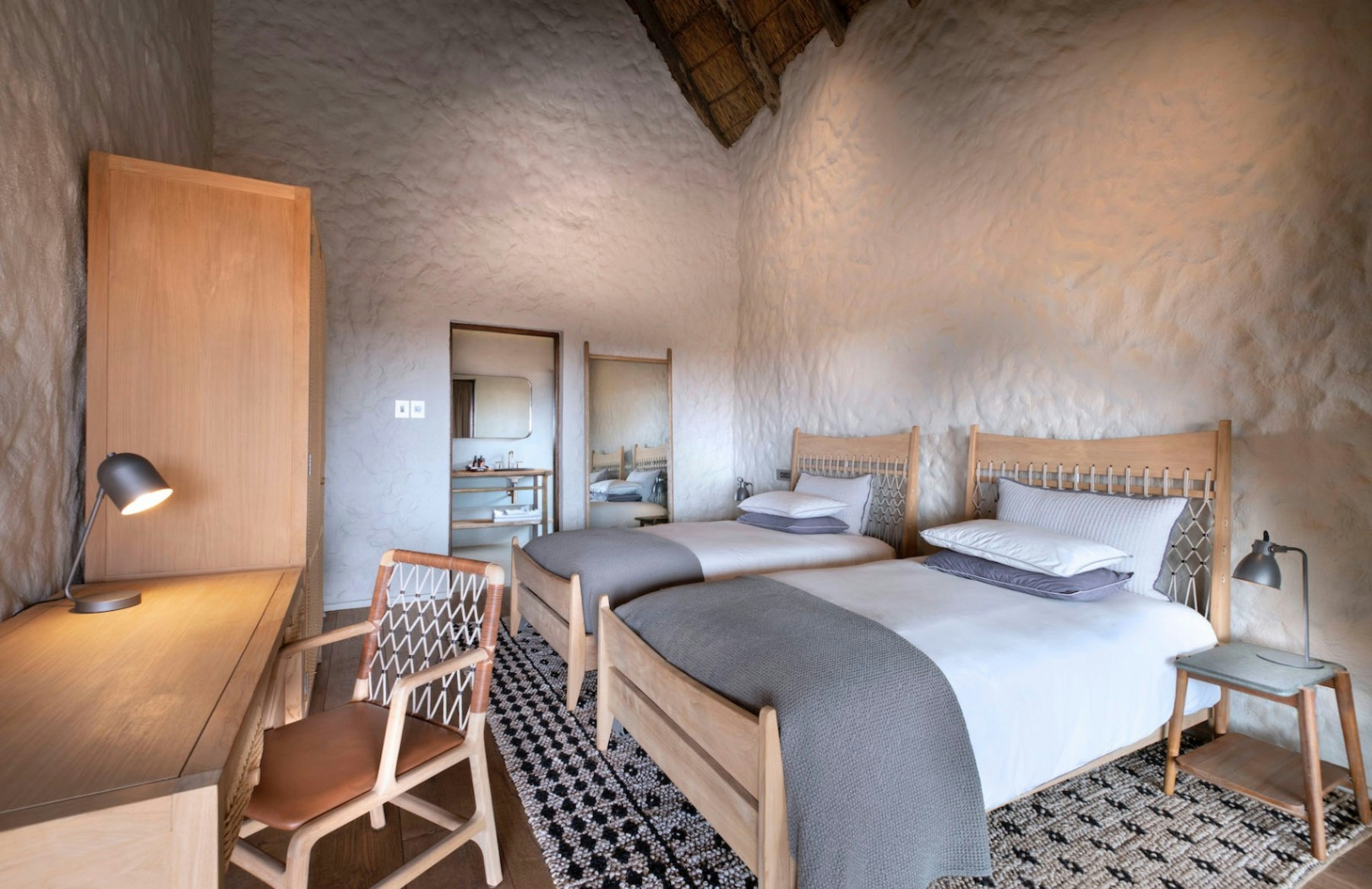 Tswalu Motse Camp Twin Room